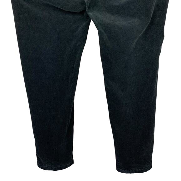 Barbour Neuston Corduroy Pants Stretch Black Trousers Regular Fit Men's 38 x 32 - Picture 7 of 9